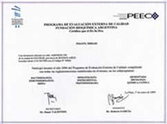 Programa de evaluacion extrerna de calidad